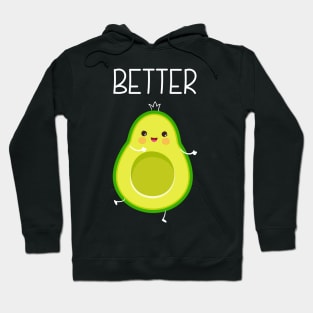 Better Half Avocado Couple Matching Hoodie